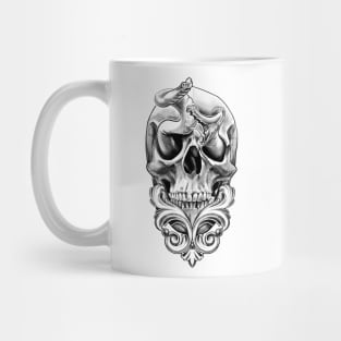 Skull and snakes Mug